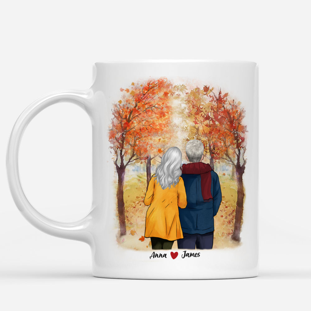 Personalized Mug - Couple Walking - Every Love Story Is Beautiful But Ours Is My Favorite - Valentine's Day Gifts, Couple Gifts, Valentine Mug_1