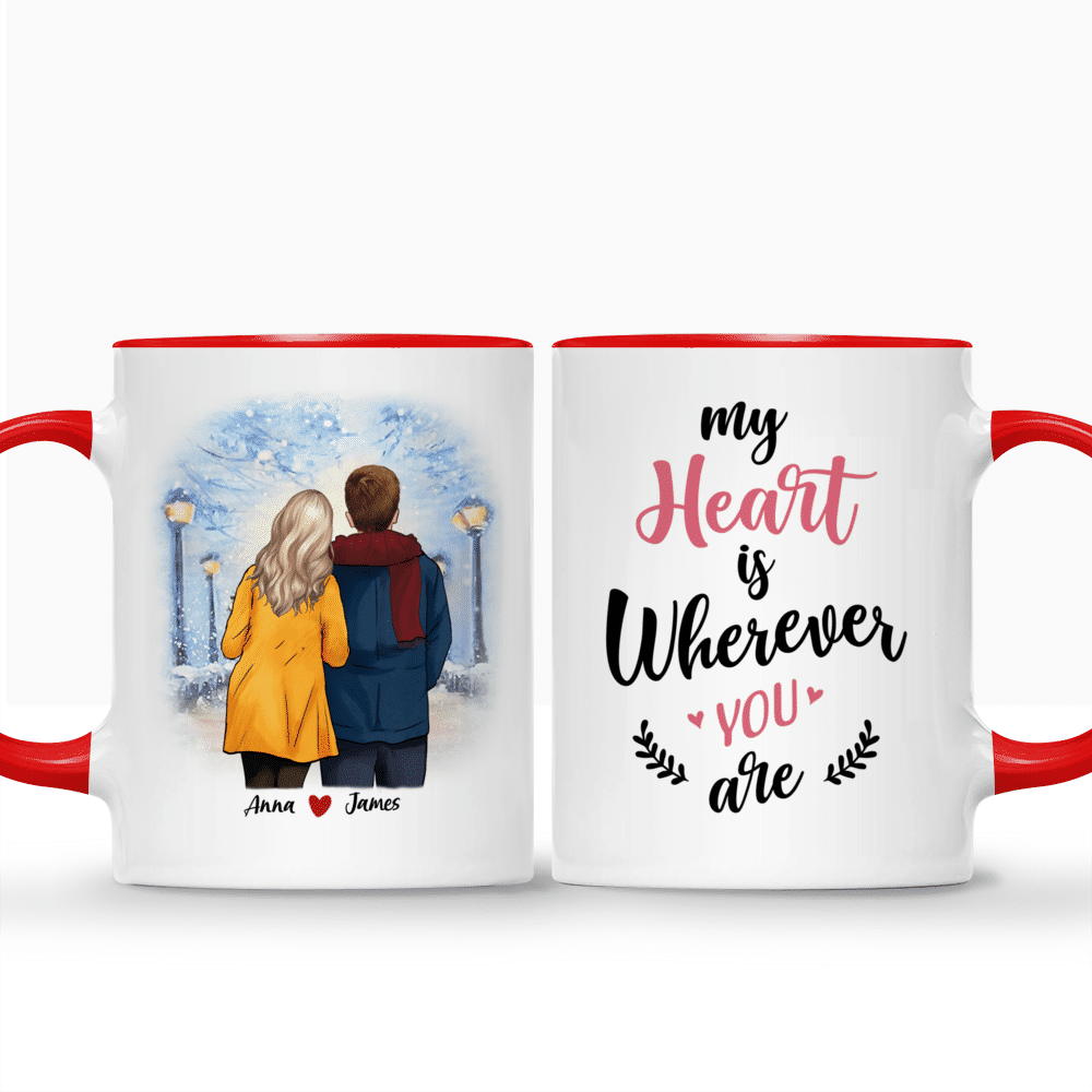 Couple Gift, Coffee Mug: When I Follow My Heart It Leads Me To You –  Rosie's Store