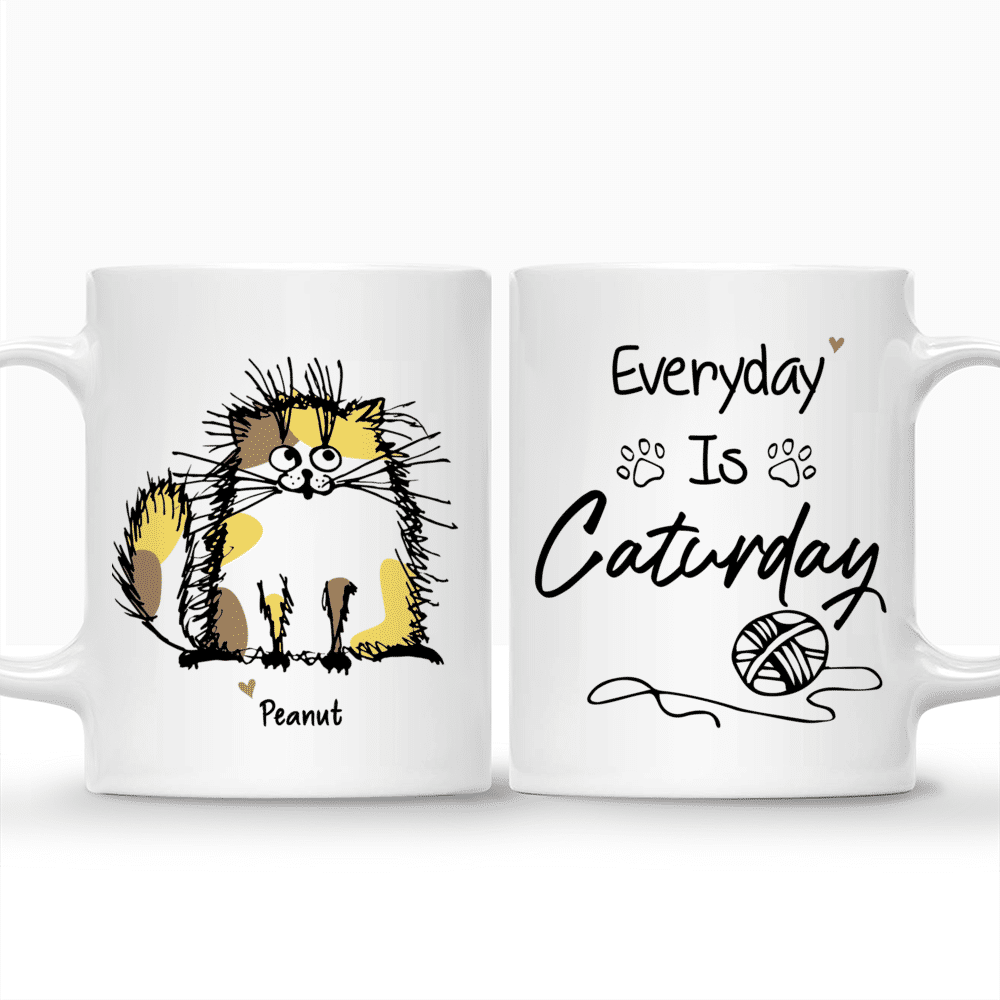 Personalized Mug - Cat Family - Everyday Is Caturday_3