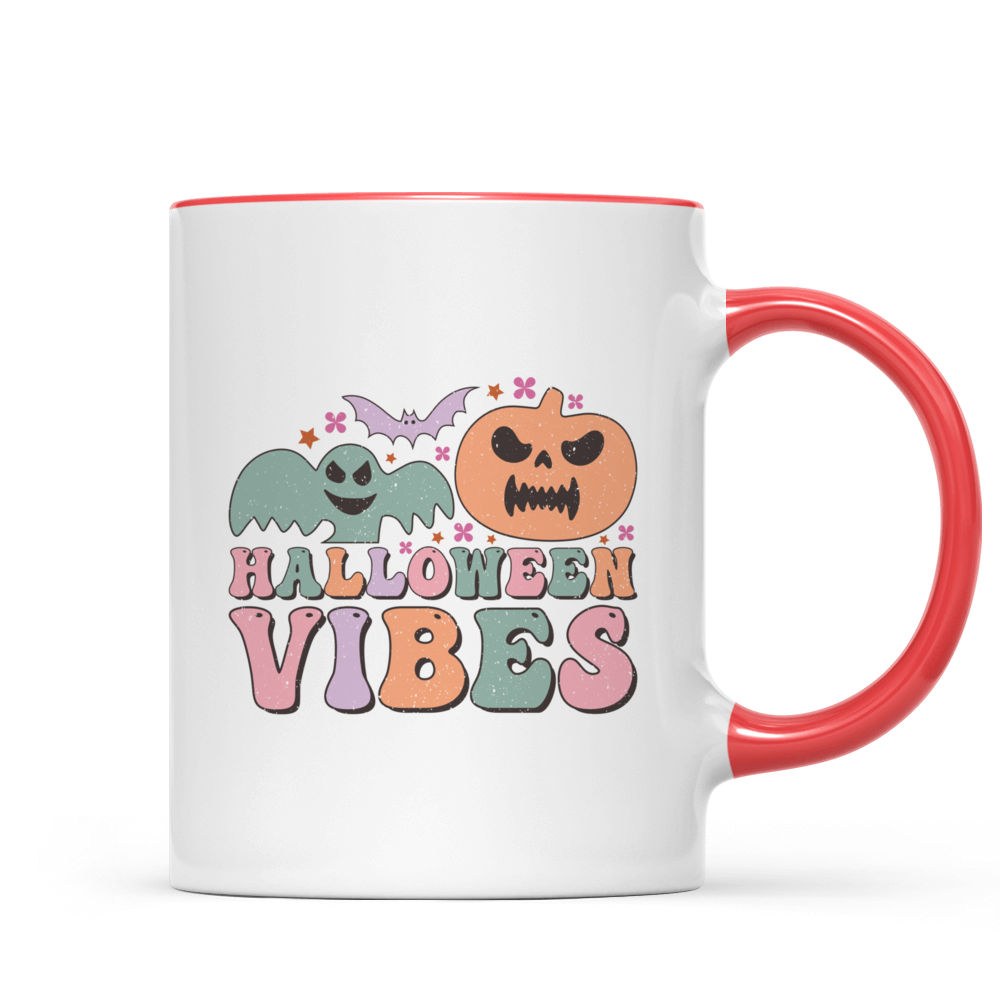 GLEEFUL GHOSTS Vinyl Sticker Halloween Decals For 24 oz 710ml Reusable Straw  Cup With Lid Color Change Coffee Cup Decoration