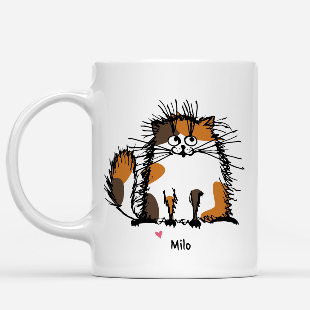 Personalized Mug - Cat Family - Life is purrfect with a Cat_1