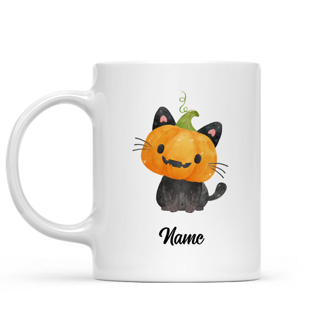 🎃Lang Halloween Espresso Mug Set of 4 - Pumpkin, Cat, Mummy, Frankenstein  2022