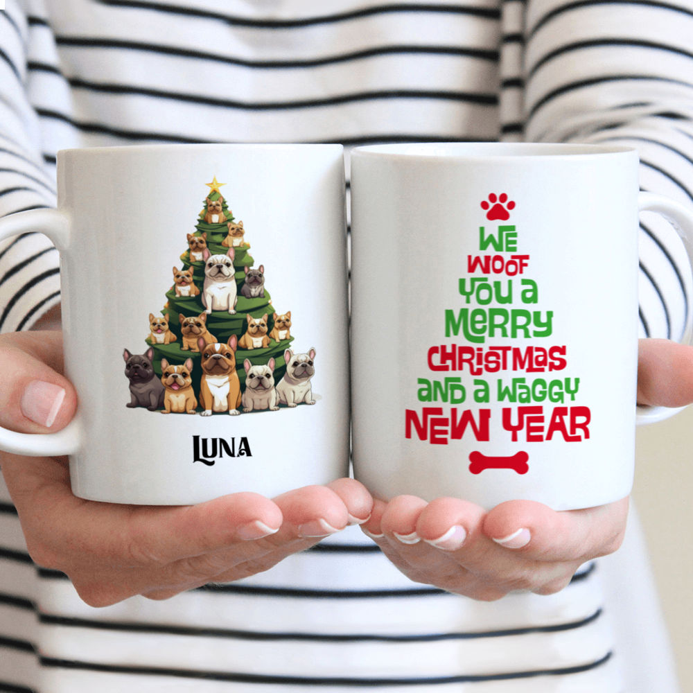 French Bulldog Christmas Mug French Bulldog Christmas Mug