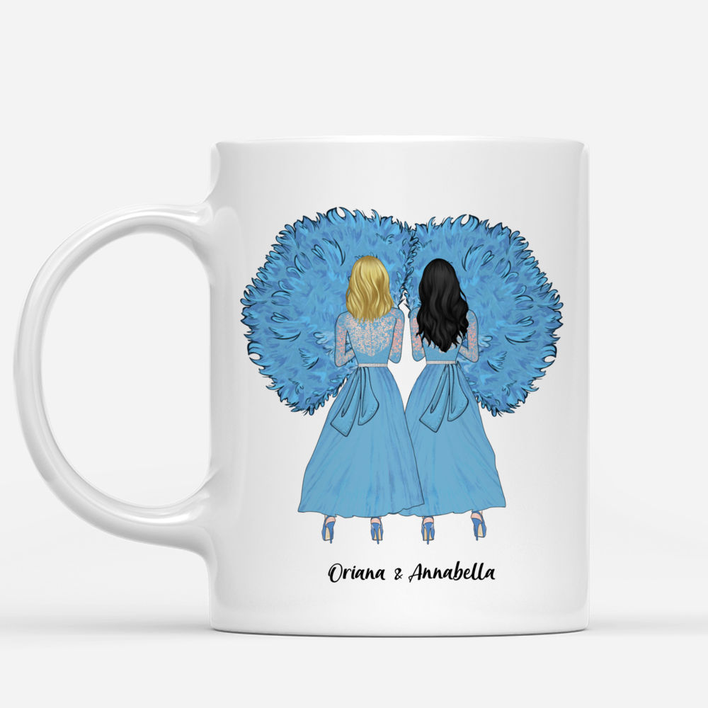 Personalized Mug - 2 Sisters - Life is better with Sisters_1