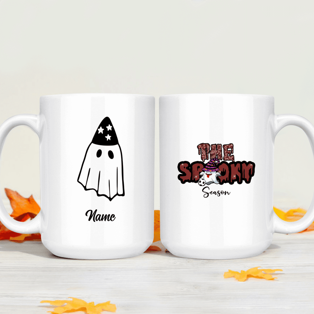 Skitongift Spooky Ceramic Novelty Coffee Mug Funny Halloween Mug Cool