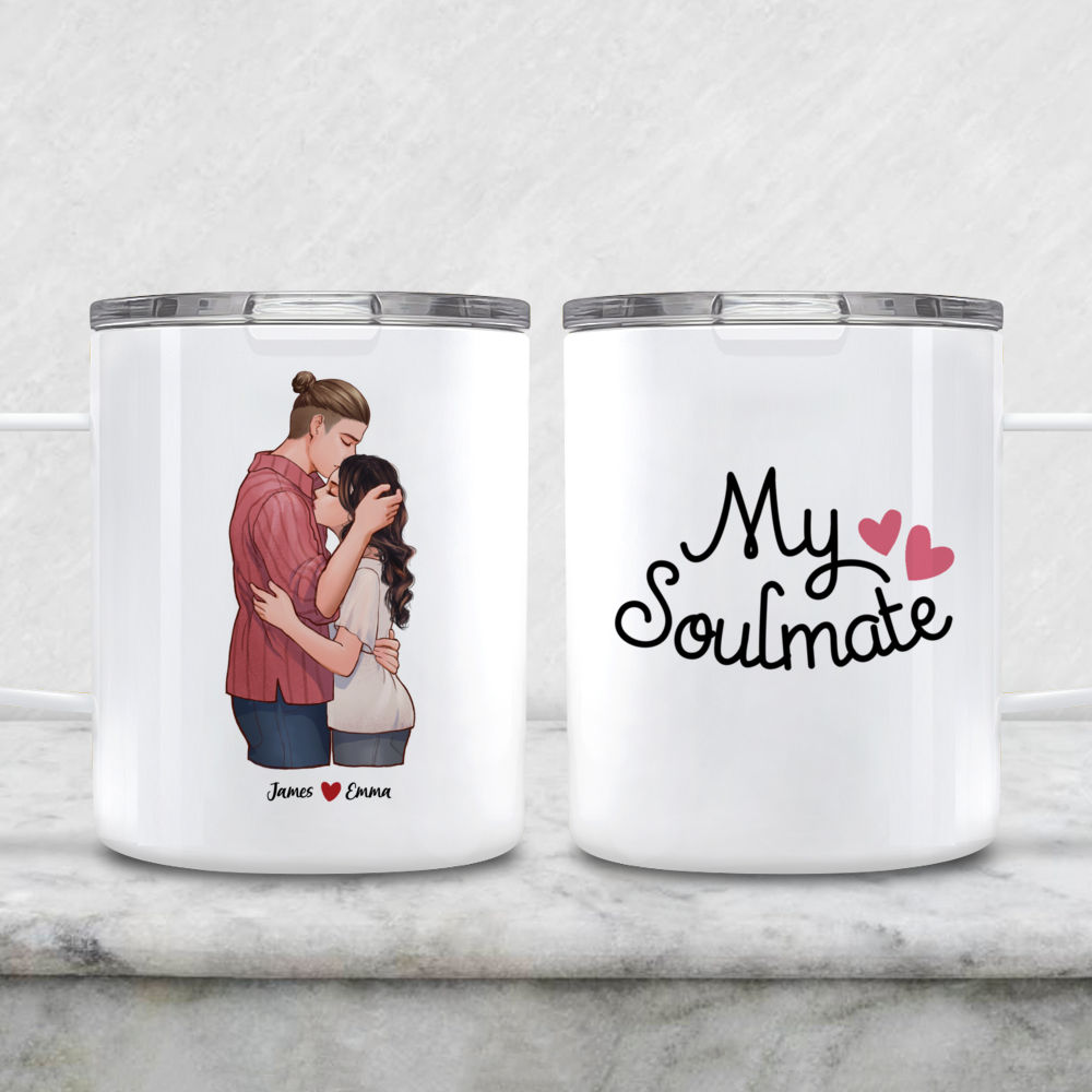 Personalized Couple Gift: Me Gustas Porque Te Uniste A Mi Rareza Mug -  Famvibe