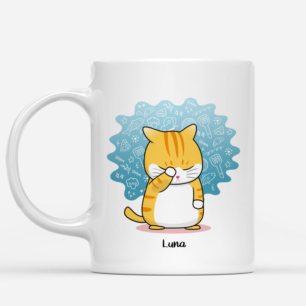 Funny Cat Mug - Cats make me Happy Humans make my Head Hurt - Personalized Mug_1