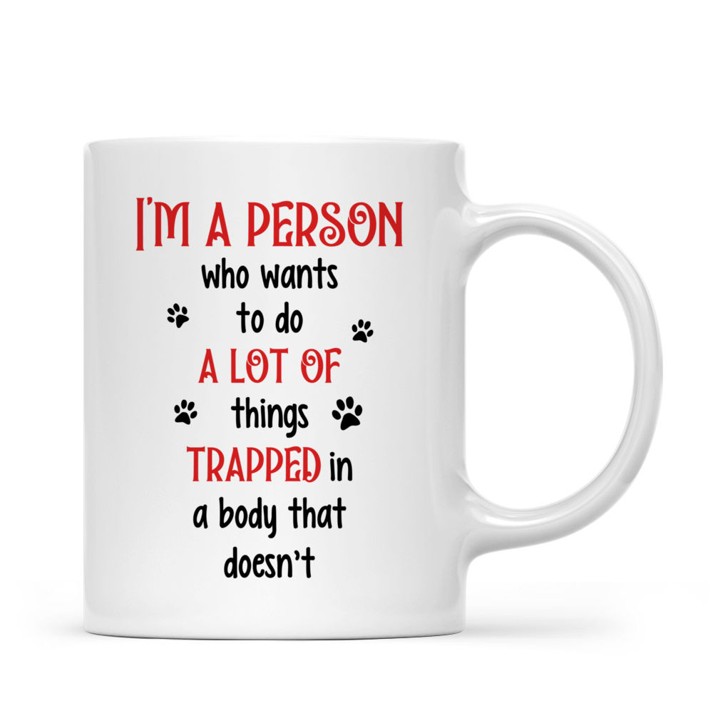 Mugsby My dog thinks I'm cool travel cup  Trendy Gifts with max - Lush  Fashion Lounge