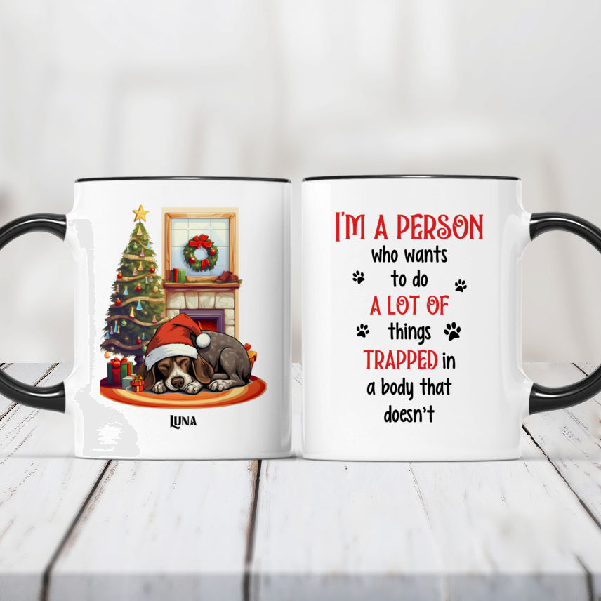 Mugsby My dog thinks I'm cool travel cup  Trendy Gifts with max - Lush  Fashion Lounge