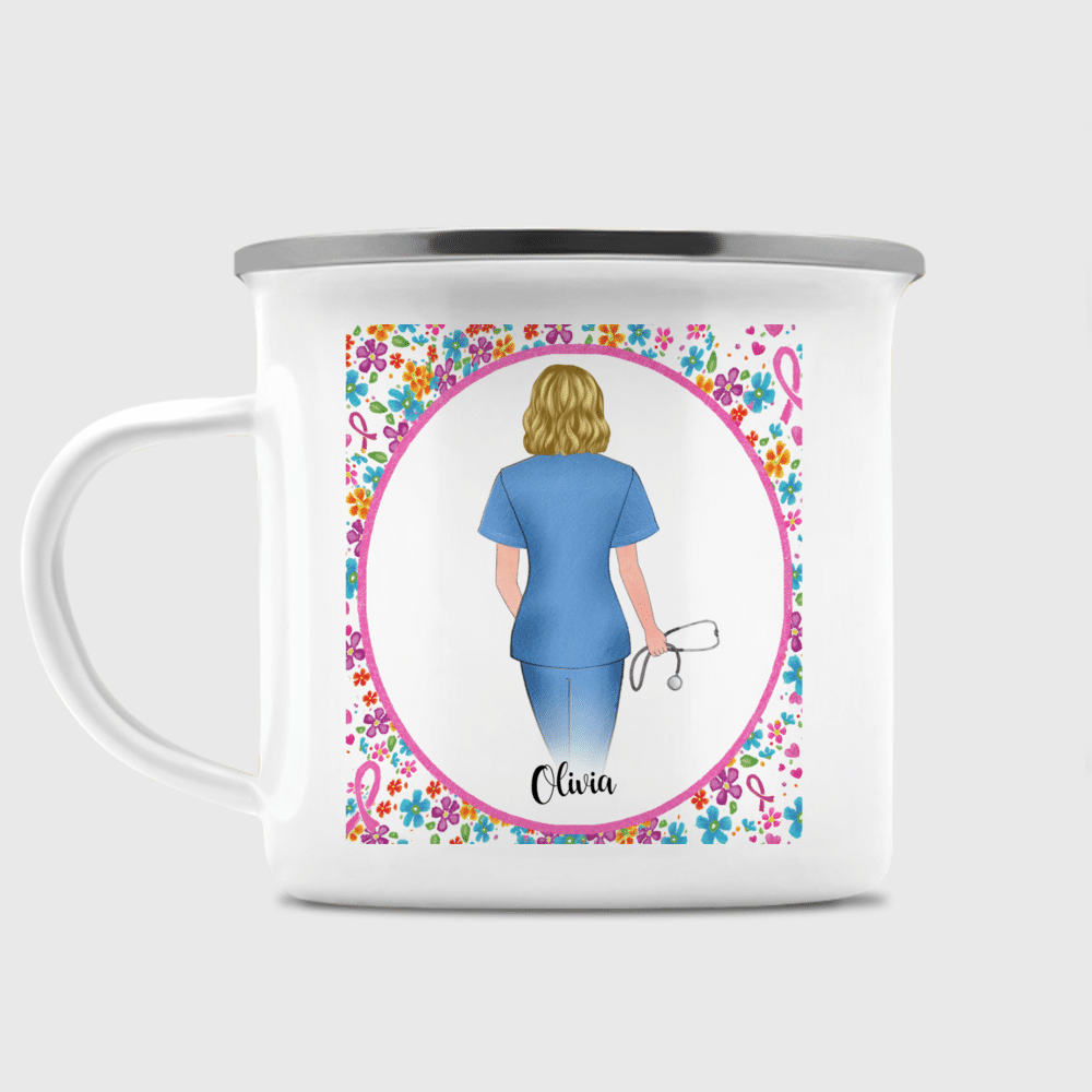 Personalized Mug - Topic - Personalized Mug - Nurse - I can't stay at home I'm a nurse We fight when other can't anymore._1