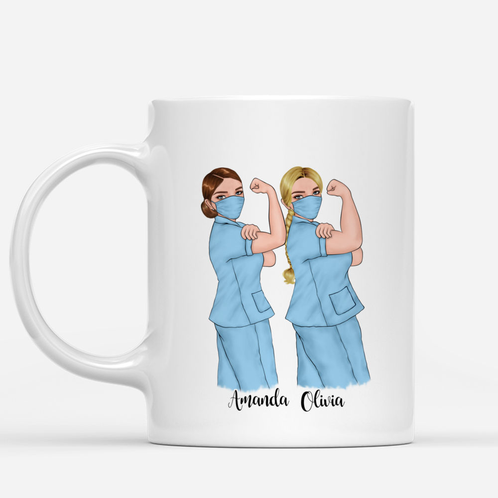 Topic - Personalized Mug - 2 Nurses Squad - Nurse Squad - Personalized Mug_1