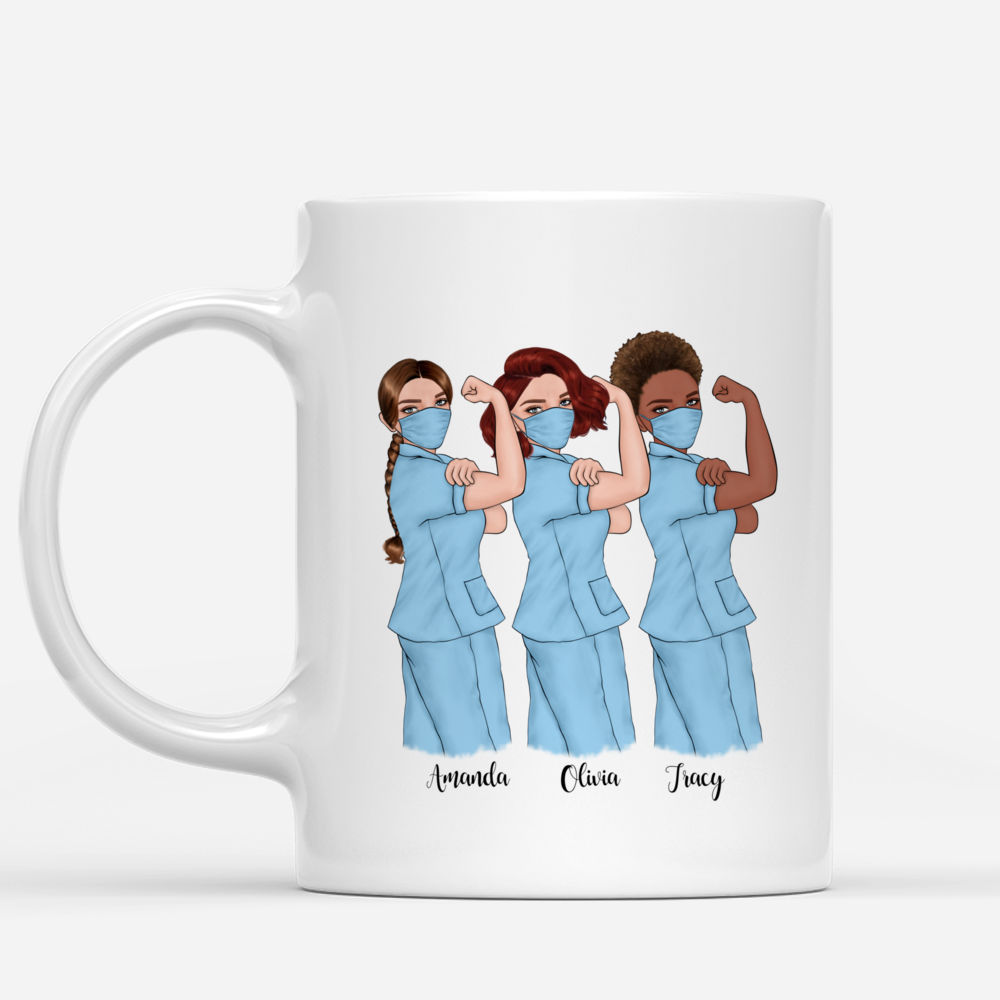 Personalized Mug - Topic - Personalized Mug - 3 Nurses Squad - Nurse Squad_1