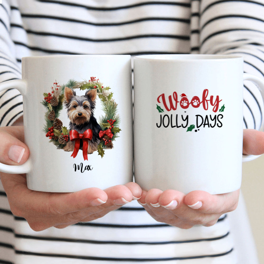 Personalised Christmas Dog Lover Mug Stocking Filler By Syd&Co