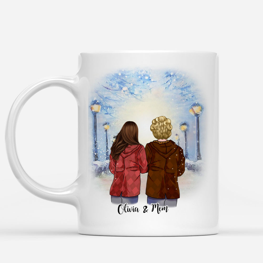 Topic - Personalized Mug - Mother and Daughter - Home is where mom is - Personalized Mug_1