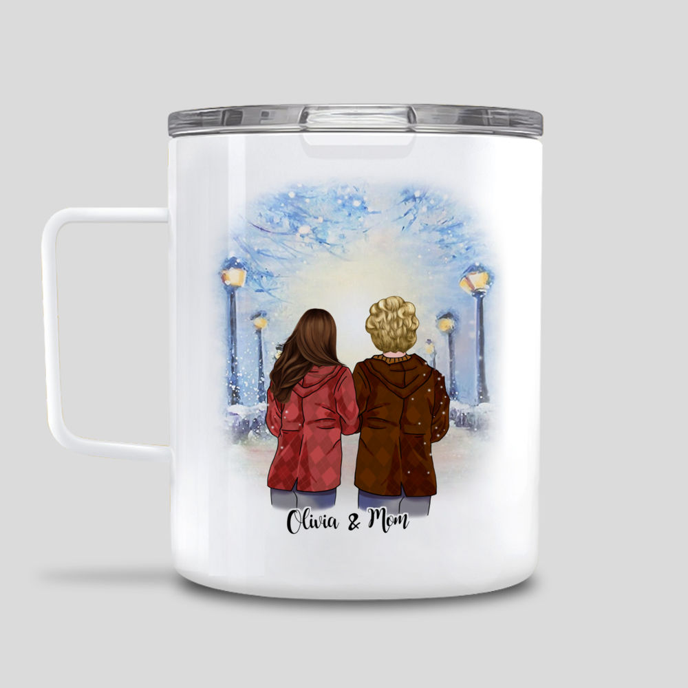 Personalized Mom & Year Photo Mug – Personalized Drawing Gifts