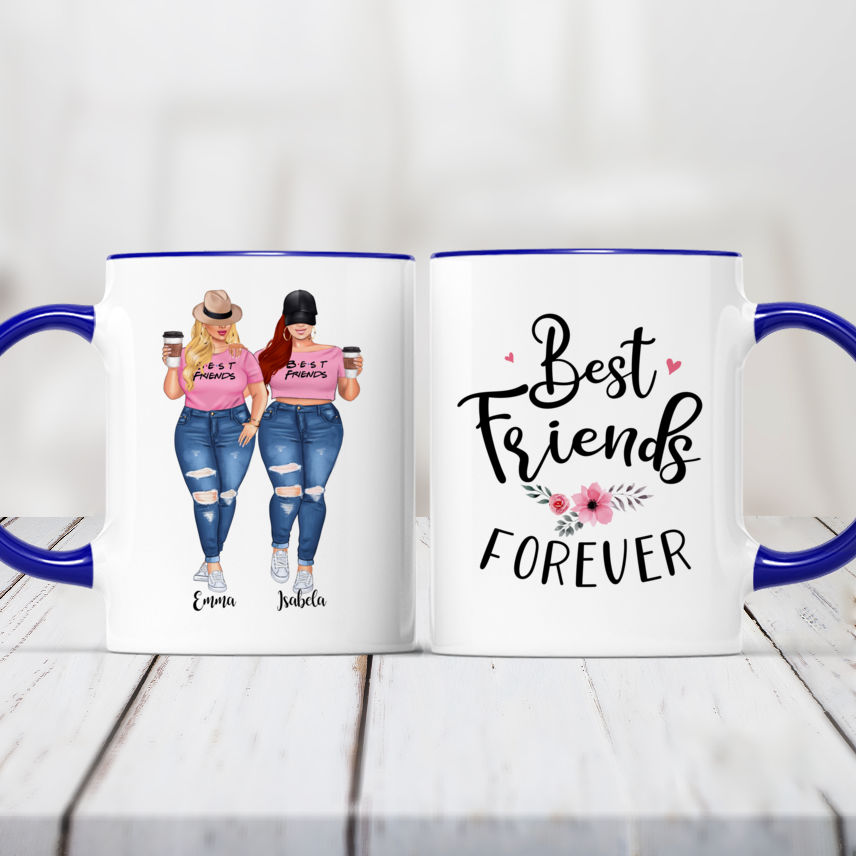 Best Friend Pinky Promise - Aesthetic' Full Color Mug