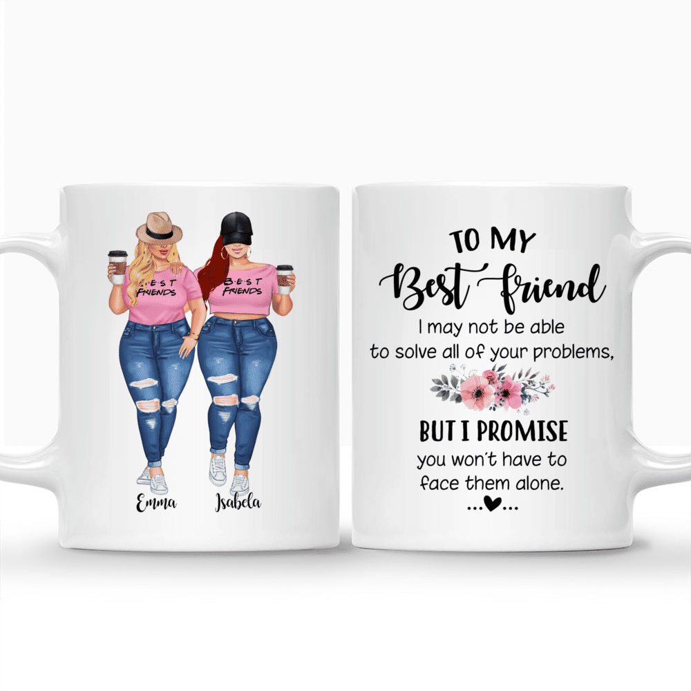 Two Women Custom Best Friends Mug — Glacelis
