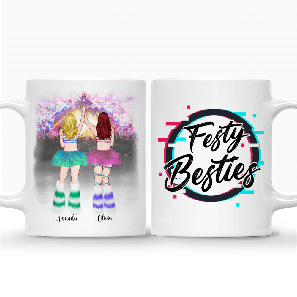 Personalized Mug - Topic - Personalized Mug - 2 EDM Girls - Festy Besties_3