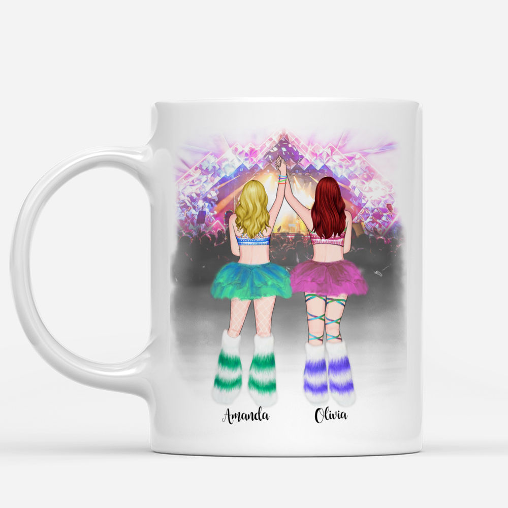 Personalized Mug - Topic - Personalized Mug - 2 EDM Girls - Festy Besties_1
