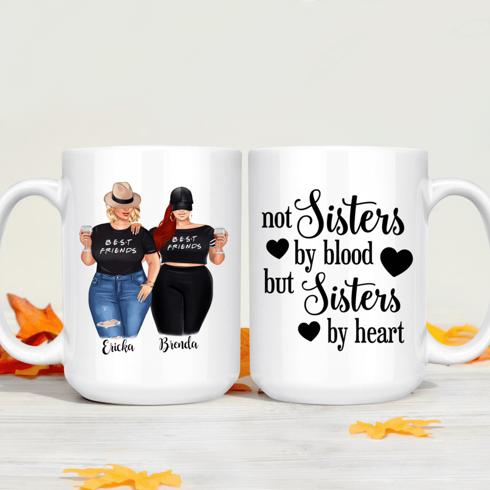 Bestie Not Sister By Blood But Sister By Heart Tumbler