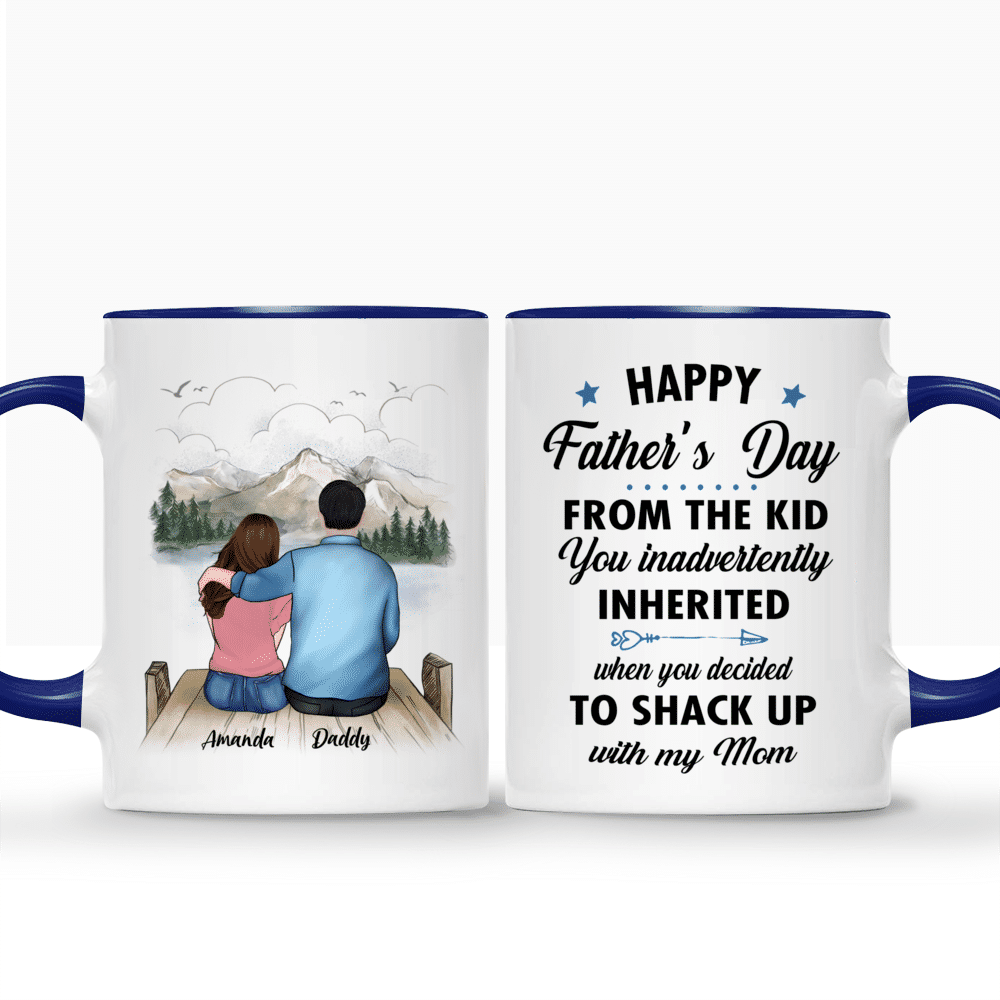 Glad You Didn't Make Mom Swallow Us, Personalized Accent Mug, Father's -  PersonalFury