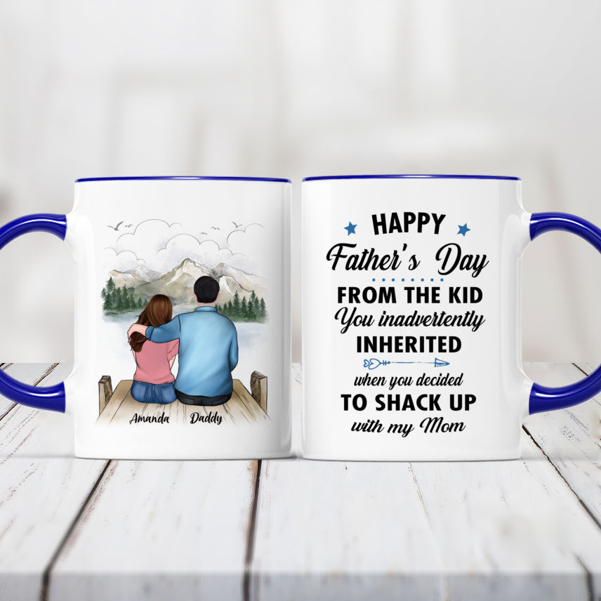 BMW Car Mug Personalized Your Name Gift Dad Father - Inspire Uplift