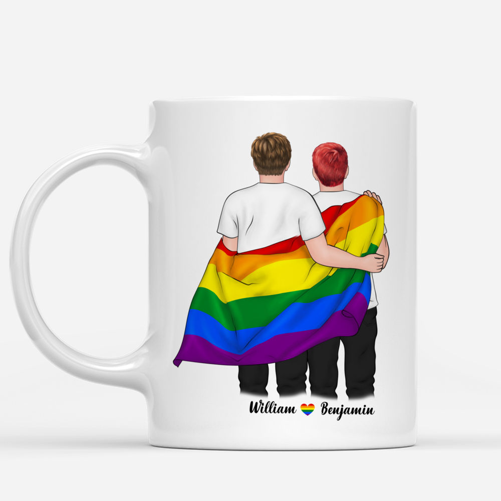 Customized LGBT Mug - To My Husband To My Husband I May Not Be Able To Solve_1