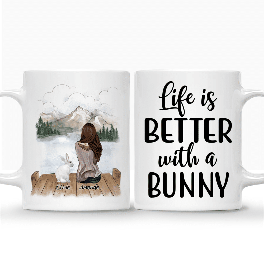 Personalized Mug - Topic - Personalized Mug -  Life Is Better With A Bunny_3