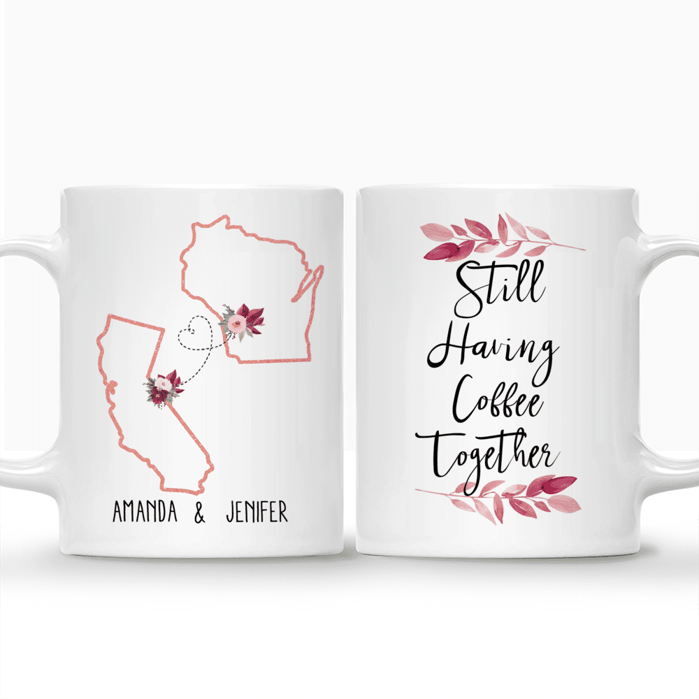 Personalized Mug - Topic - Personalized Mug -  Long Distance - Still Having Coffee Together_3