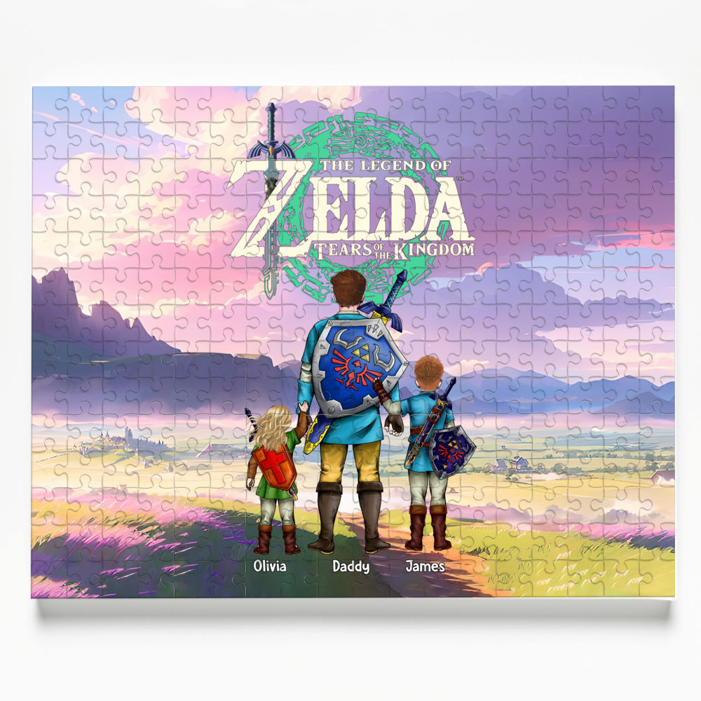 Personalized Puzzle - Zelda Puzzle - The Legend of Zelda: Tears of