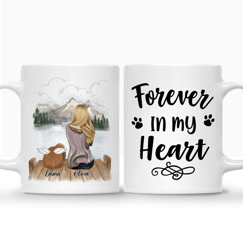 Personalized Mug - Rabbit Mom - Forever In My Heart_3