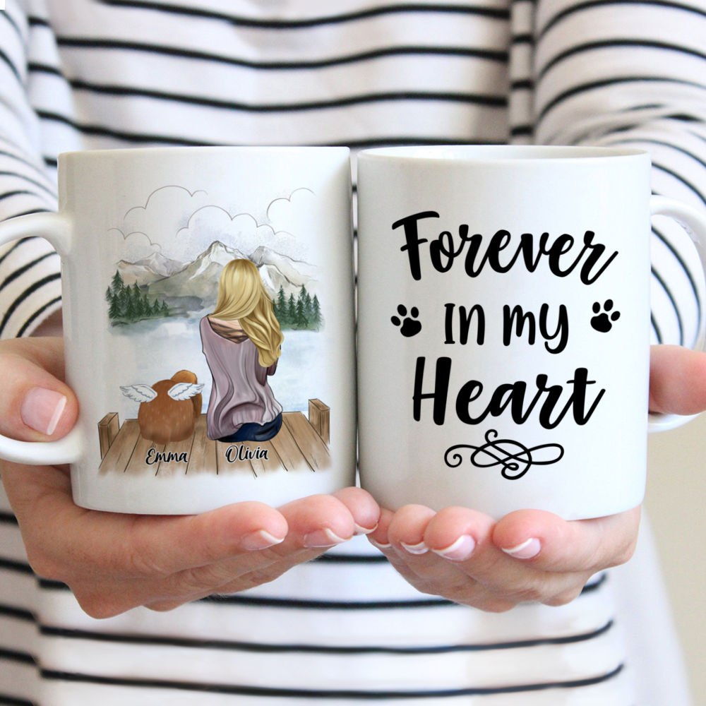 Personalized Mug - Rabbit Mom - Forever In My Heart