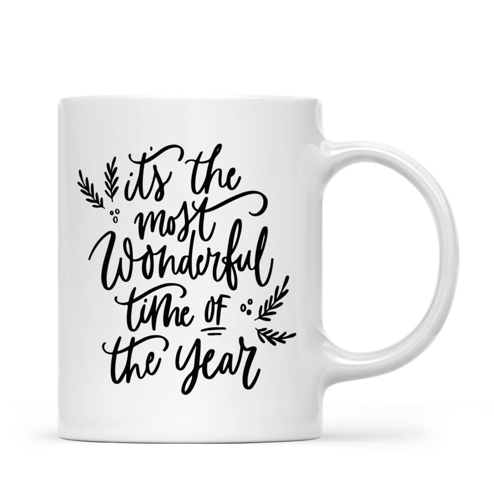 Christmas Dog Mug - It's the most Wonderful time of the Year - Mug_2