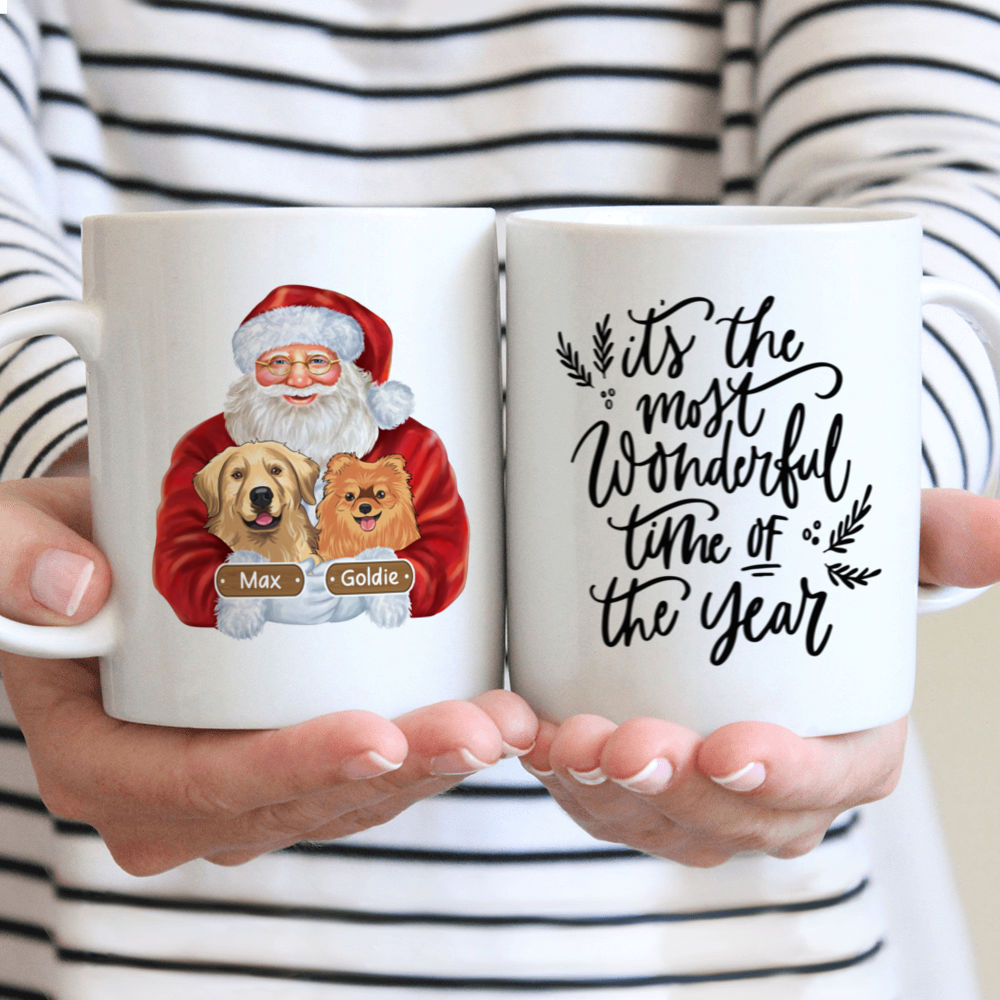 Christmas Dog Mug - It's the most Wonderful time of the Year - Mug