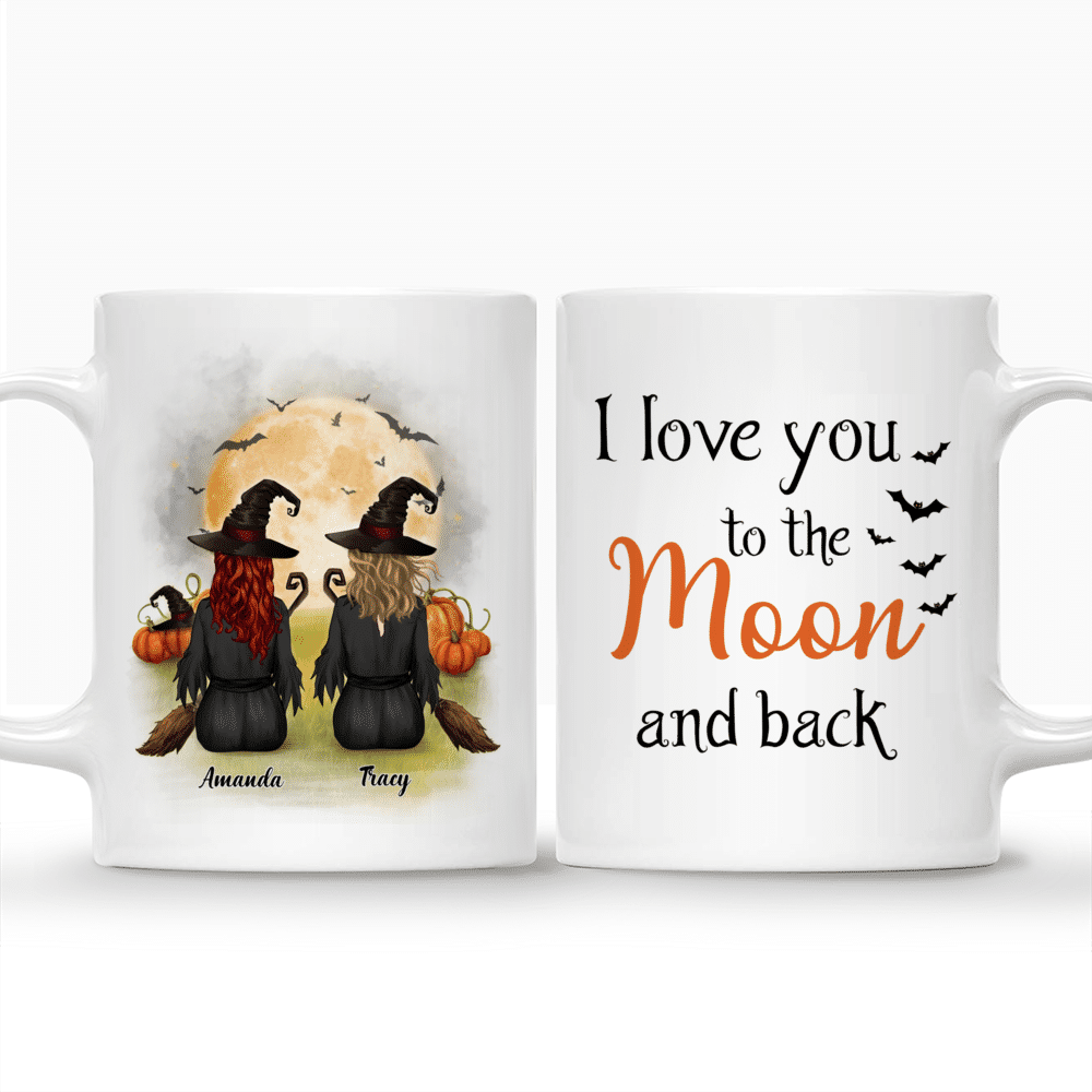 Personalized Halloween Mug - I Love You To The Moon And Back_3