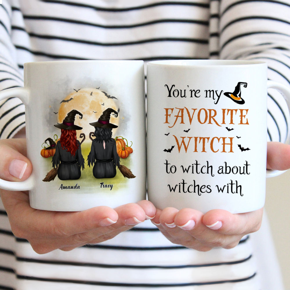 Personalized Mug - You're My Favorite Witch To Witch About Witches With