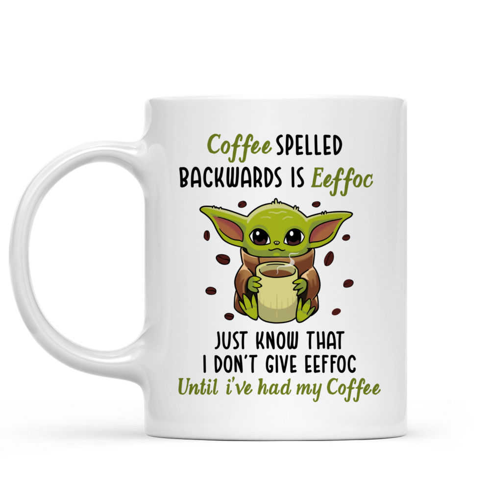 Funny sayings Baby Yoda I don't give a frog Quote' Mug