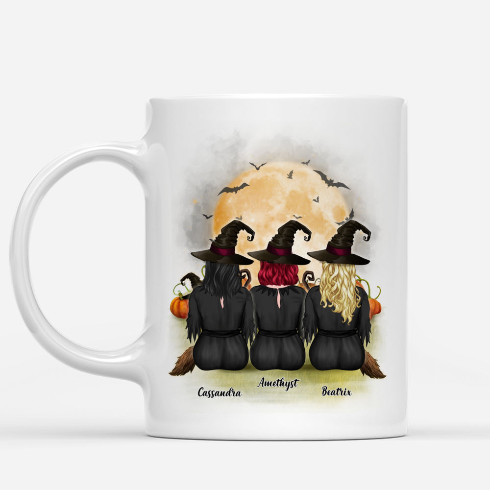 Personalized Mug - Halloween Witches Mug - We are the Daughters of the Witches they could not burn - 3 Witches_1