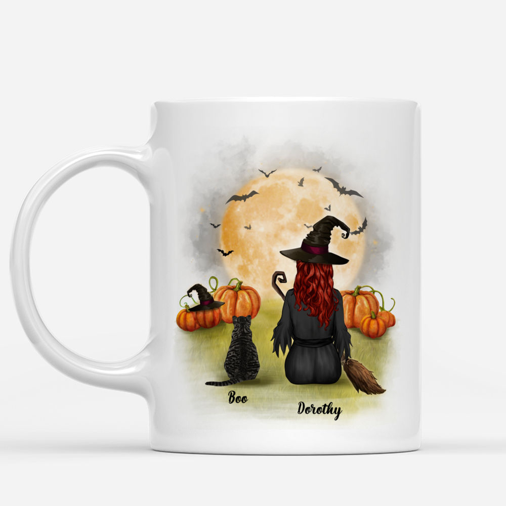 Personalized Halloween Mug - In A World Full Of Princesses Be A Witch_1