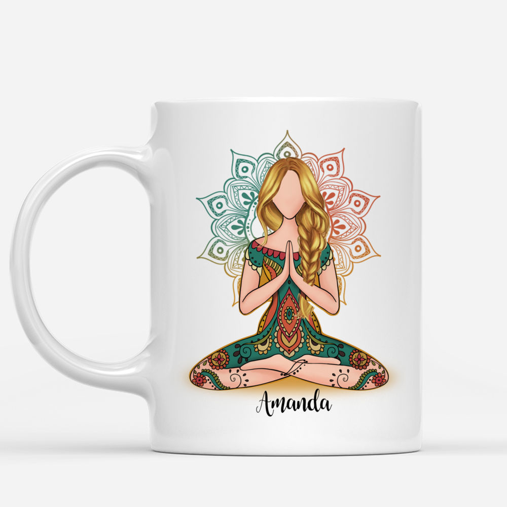 Personalized Mugs - I'm Mostly Peace Love & Light And A Little Go F Yourself_1