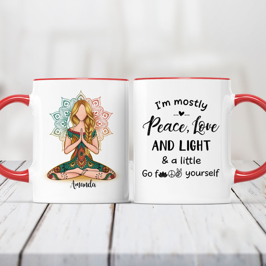 Love and Yoga Mug