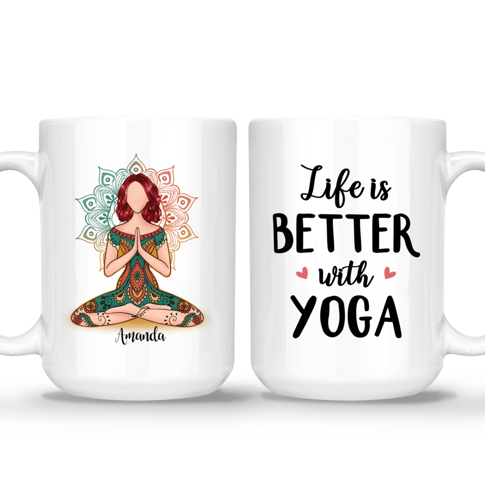 Funny Yoga Mug: Yoga Is For Posers By Bettie Confetti