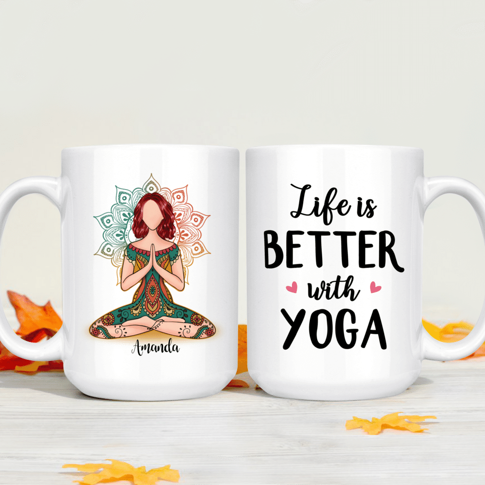 Funny YOGA MUG, Yoga is Looking at Yourself in Ways You Never Imagined,  Funny Mug, Mug for Her, Gift for Yoga Practitioner, Yoga Teacher -   Canada