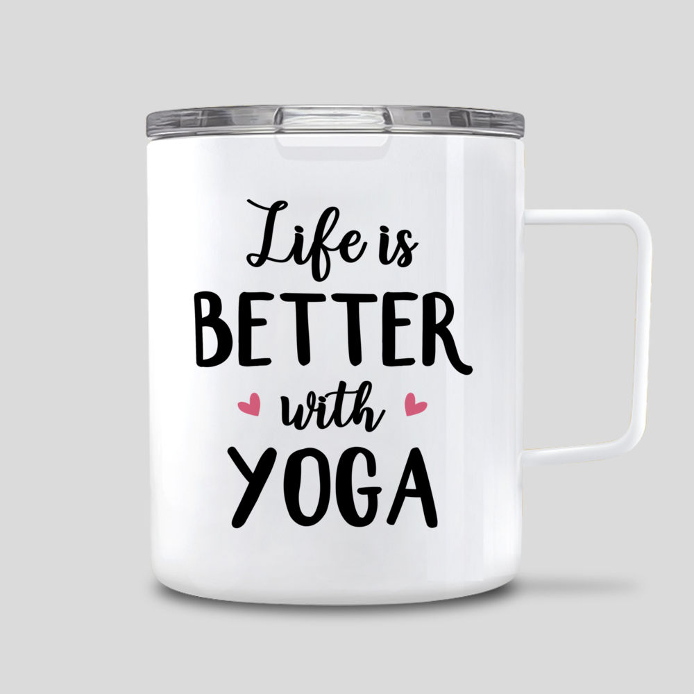 Funny Yoga Mug: Yoga Is For Posers By Bettie Confetti