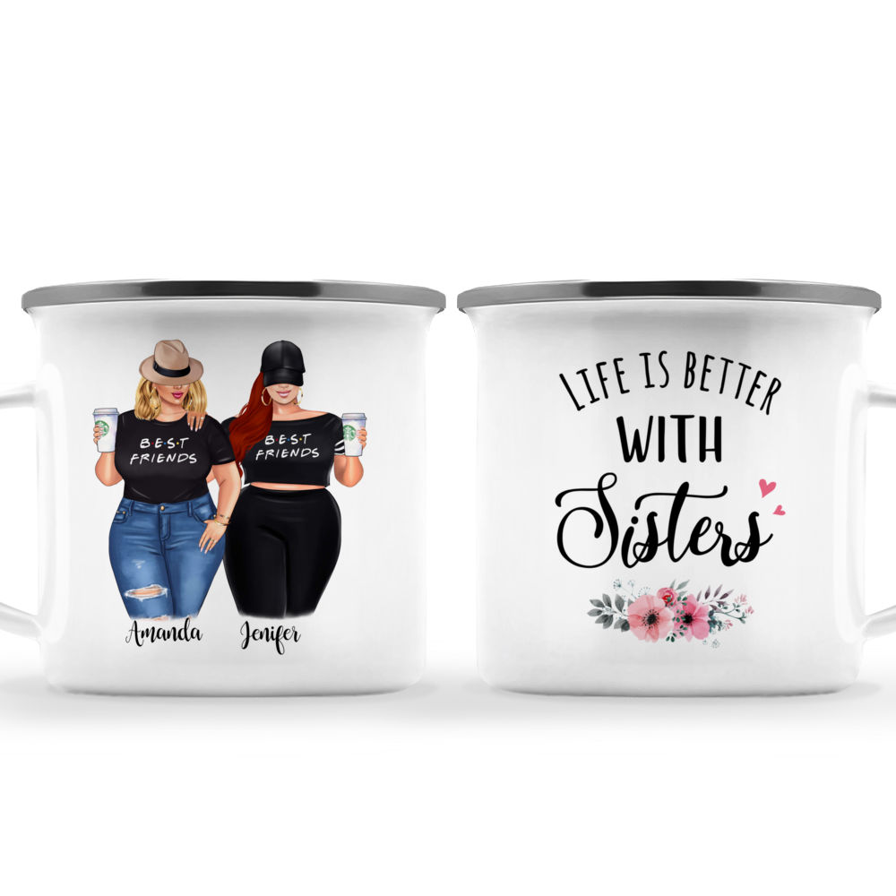 Besties Mugs, Best Friend Mug, BFF Mug, Sister Mugs, Best Friend Gift, –  4Lovebirds