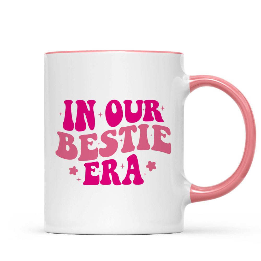 Personalized Mug - Besties Mug - In Our Bestie Era - Trendy 2023