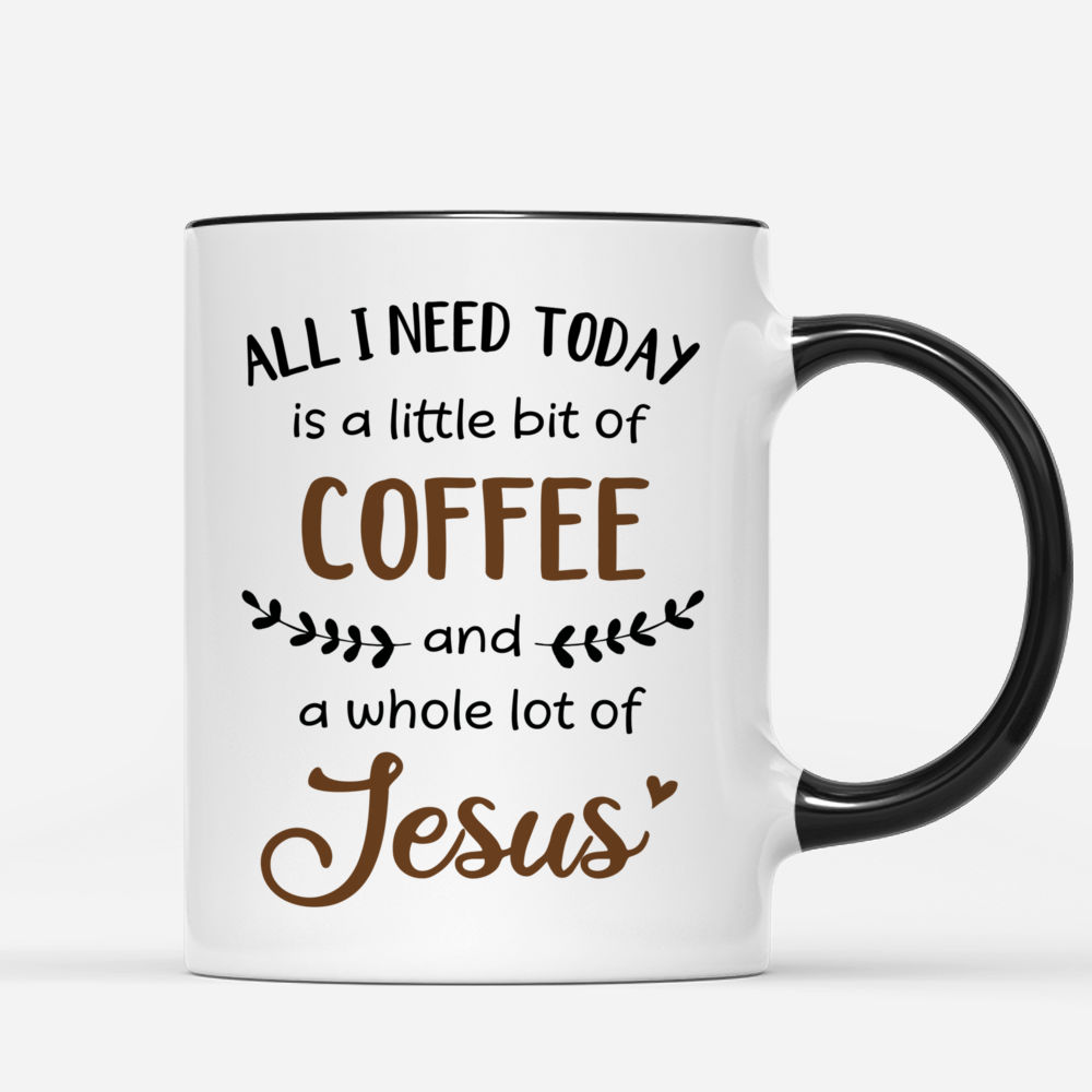 Mornings Like These Need a Little Bit of Coffee and a Whole Lot of Jesus -  Engraved YETI Tumbler