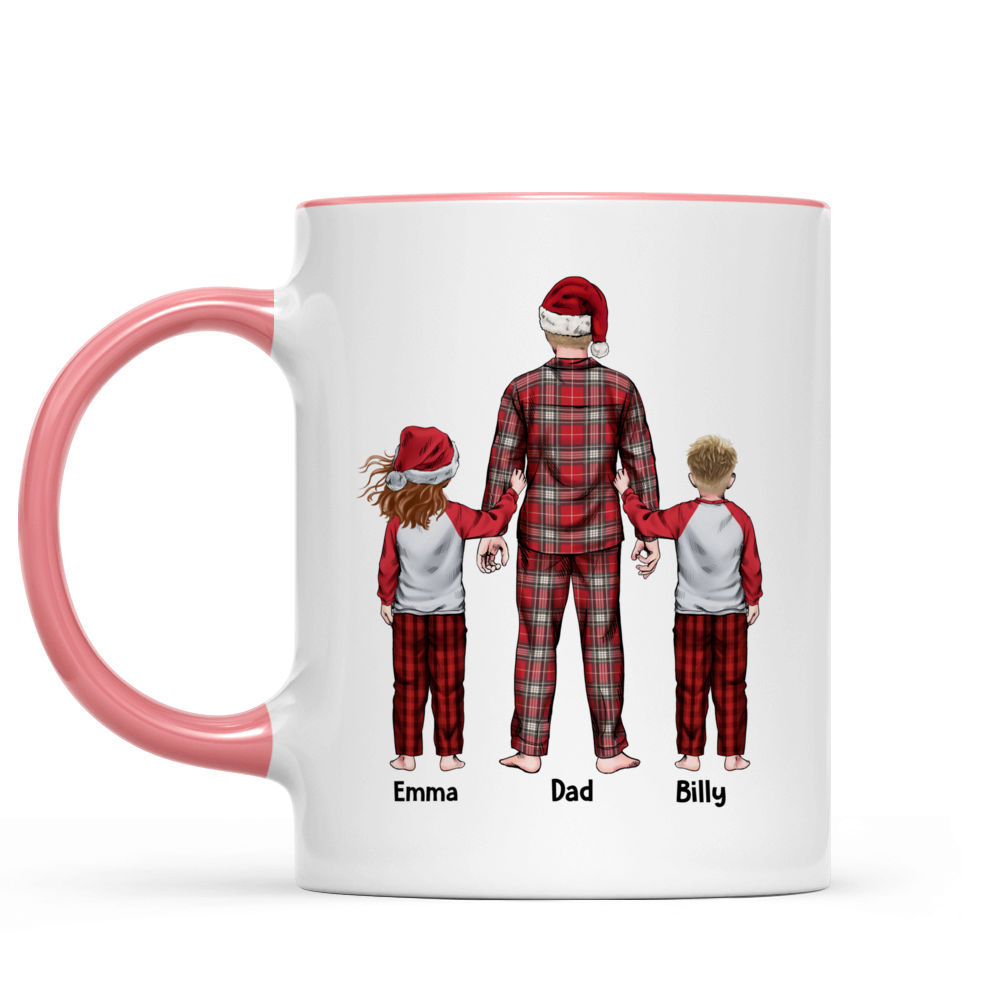 Family Christmas - Best Dad Ever - Personalized Mug_2