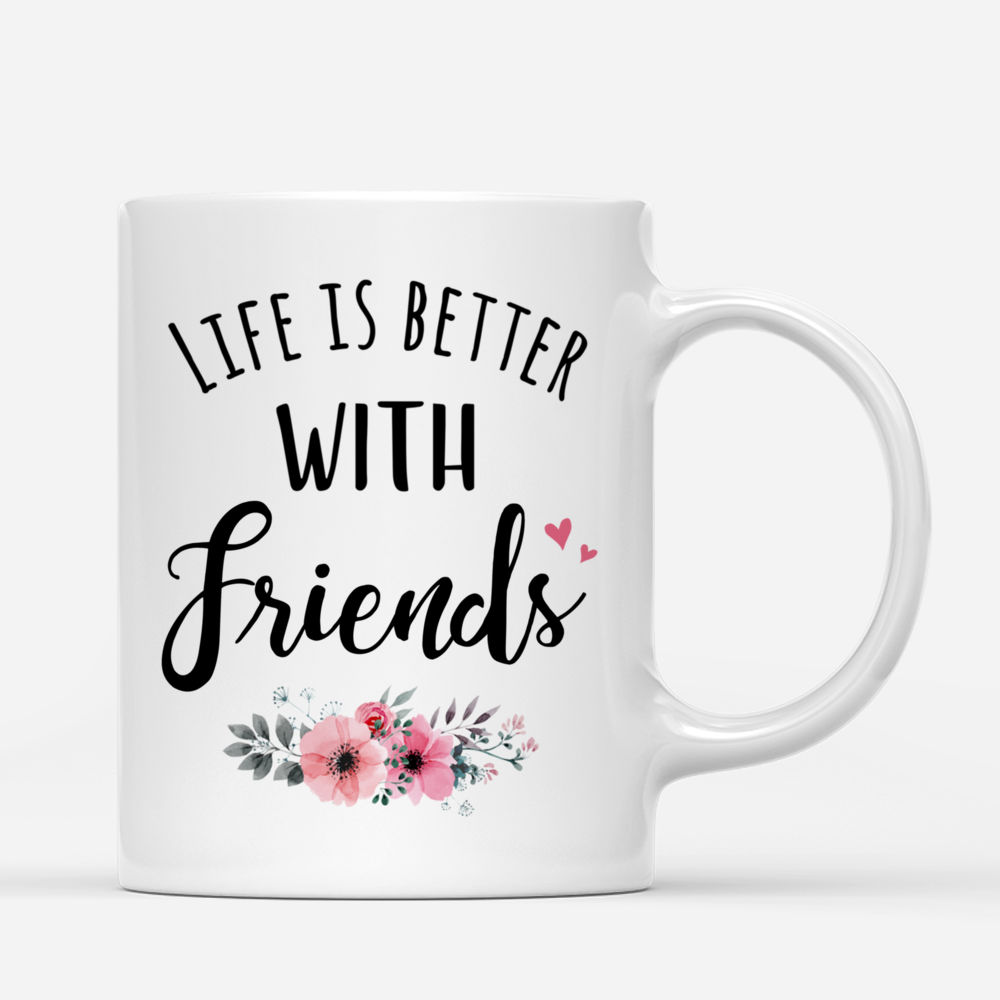 Personalized Mug - Curvy Girls - Life Is Better With Friends_2