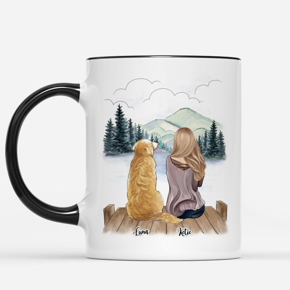 Doodle Mom Mug - Goldendoodle Mom - Labradoodle - Custom Doodle Dog - Dog Mom  Mug - Dog Mom Gift - Fur Mom - Girl with Dog Mug